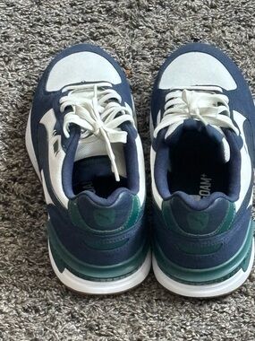 Puma Graviton Navy and Green Men's Sneakers